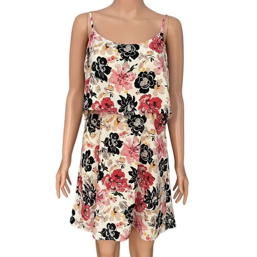 Abercrombie and Fitch Floral Tiered Mini Dress - Size M NWT
